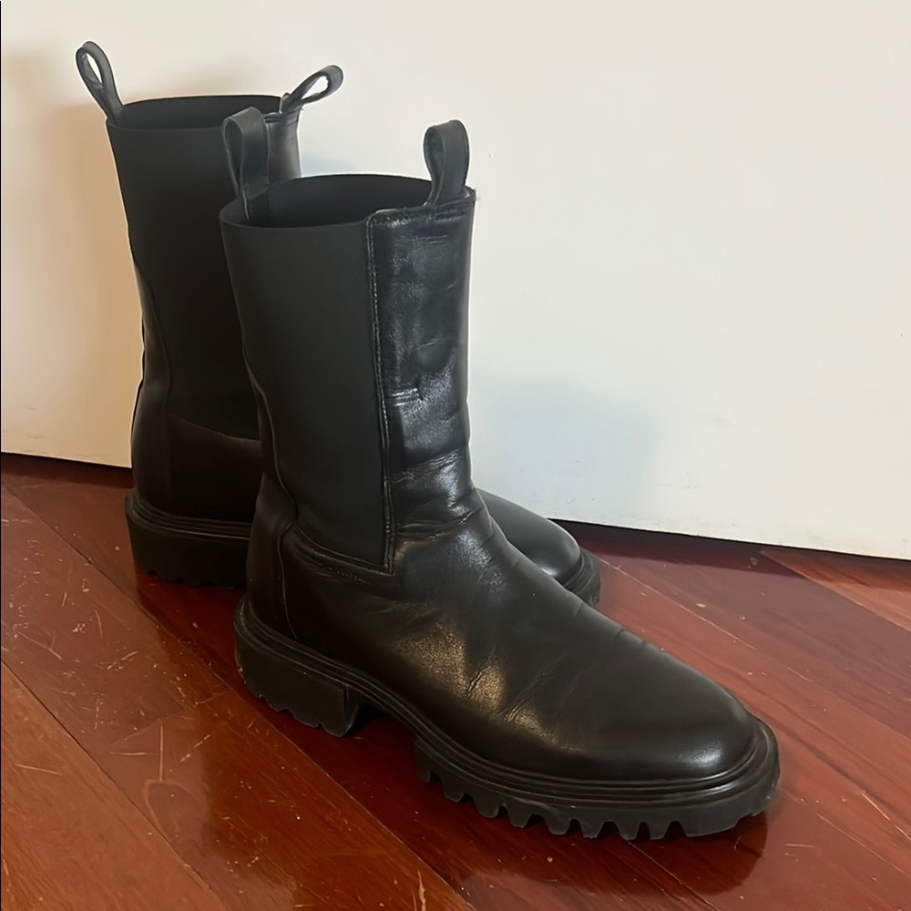 AllSaints Hallie Lug Sole Chelsea Boots